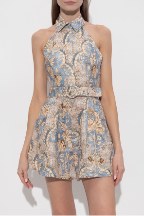 Zimmermann Sleeveless linen jumpsuit