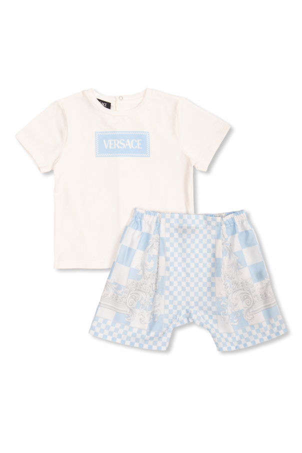 T-shirt & shorts set od Versace Kids