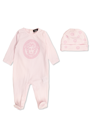 Conjunto: pelele para bebé, gorrito