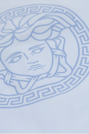 Versace Kids Infant sleeper set, cap