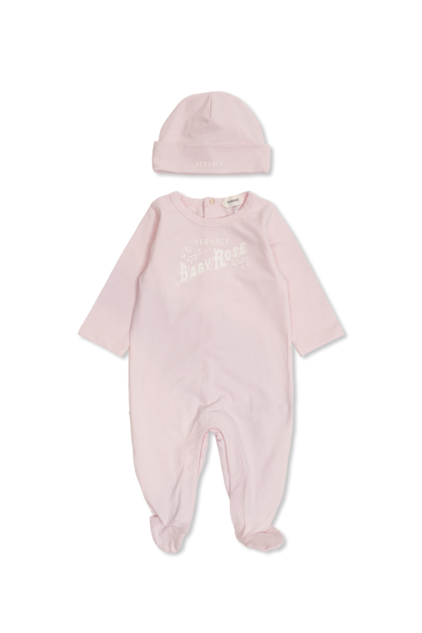 Versace Kids Conjunto: pelele para bebé, gorrito