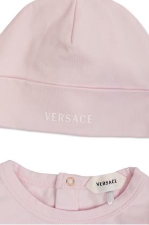Versace Kids Conjunto: pelele para bebé, gorrito