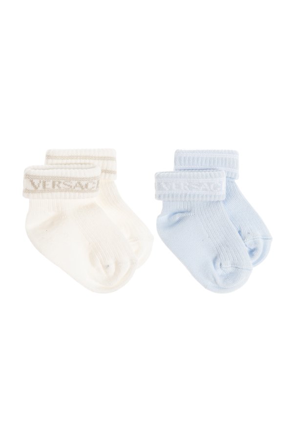 Two-pack of cotton socks od Versace Kids