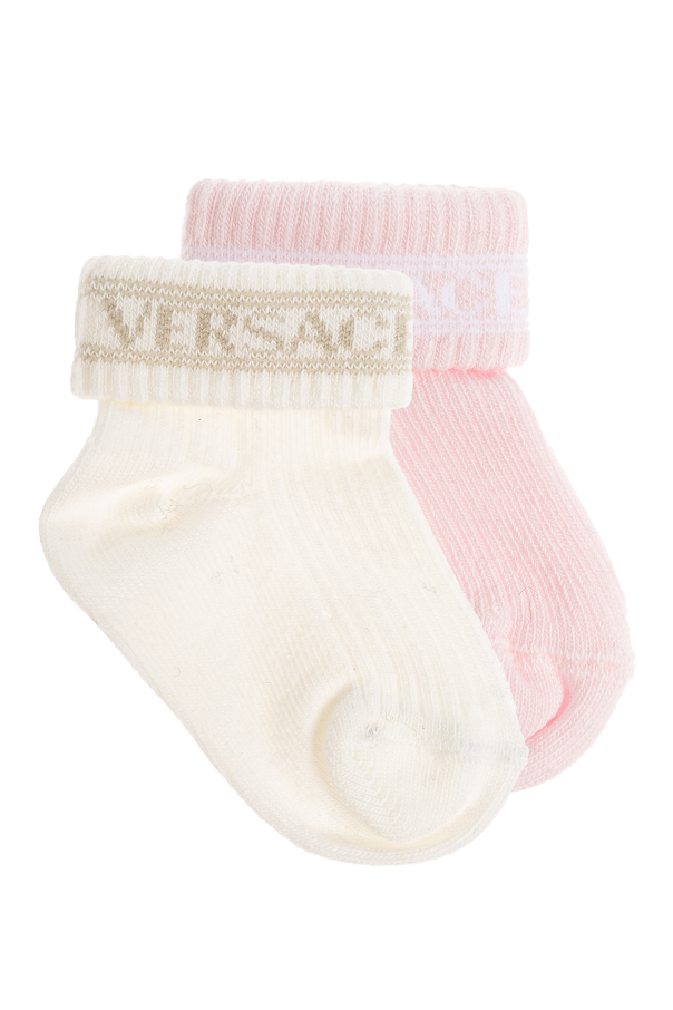 2-pack of cotton socks od Versace Kids