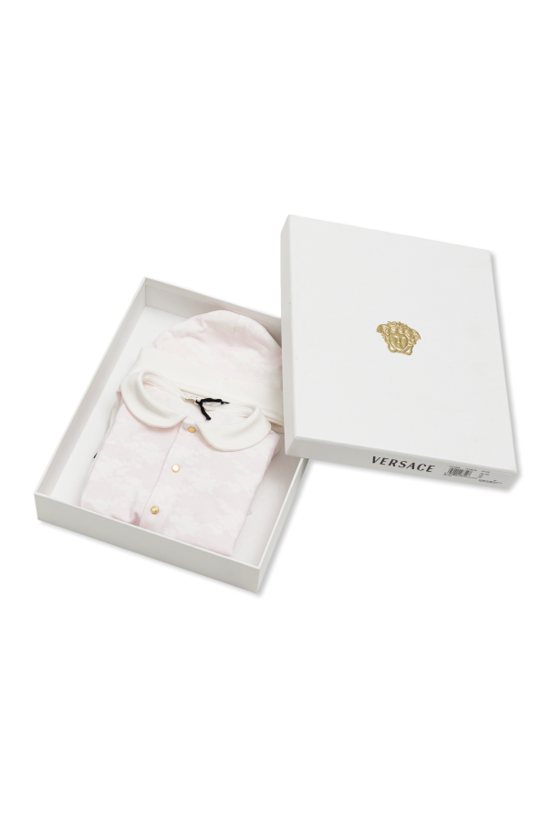 Baby set: sleepsuit and hat od Versace Kids