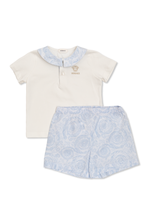 Set: polo shirt, shorts