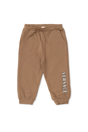 Sweatpants with embroidered logo