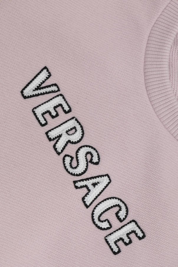 Versace Kids Sweatshirt with embroidered logo