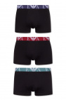 swim shorts with logo ea7 emporio armani underpants