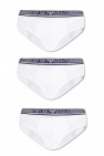 Emporio armani Giorgio Branded briefs three-pack