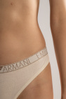 Emporio Armani beige Top & briefs set