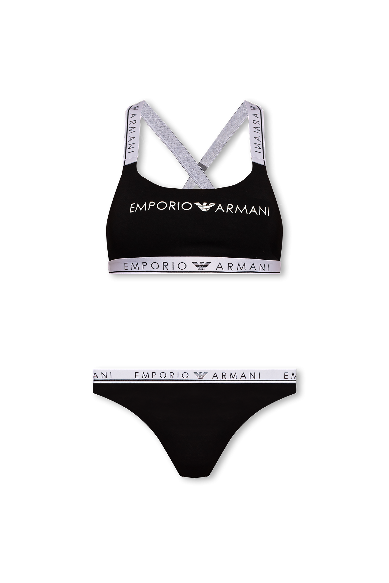 Black Swimming briefs with logo Emporio Armani - Vitkac Canada