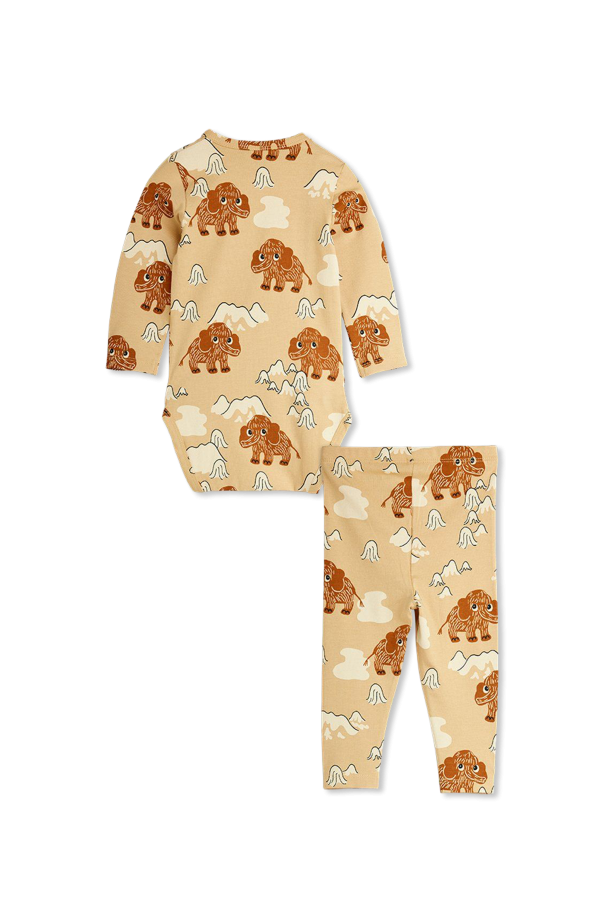 Mini Rodini Baby set: bodysuit and pants