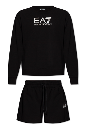 Sweatshirt & shorts set od giorgio armani pre owned turtle neck cropped cashmere top item