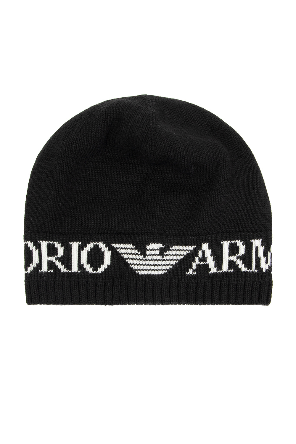 Emporio Armani DSQUARED2 RIBBED HAT WITH LOGO