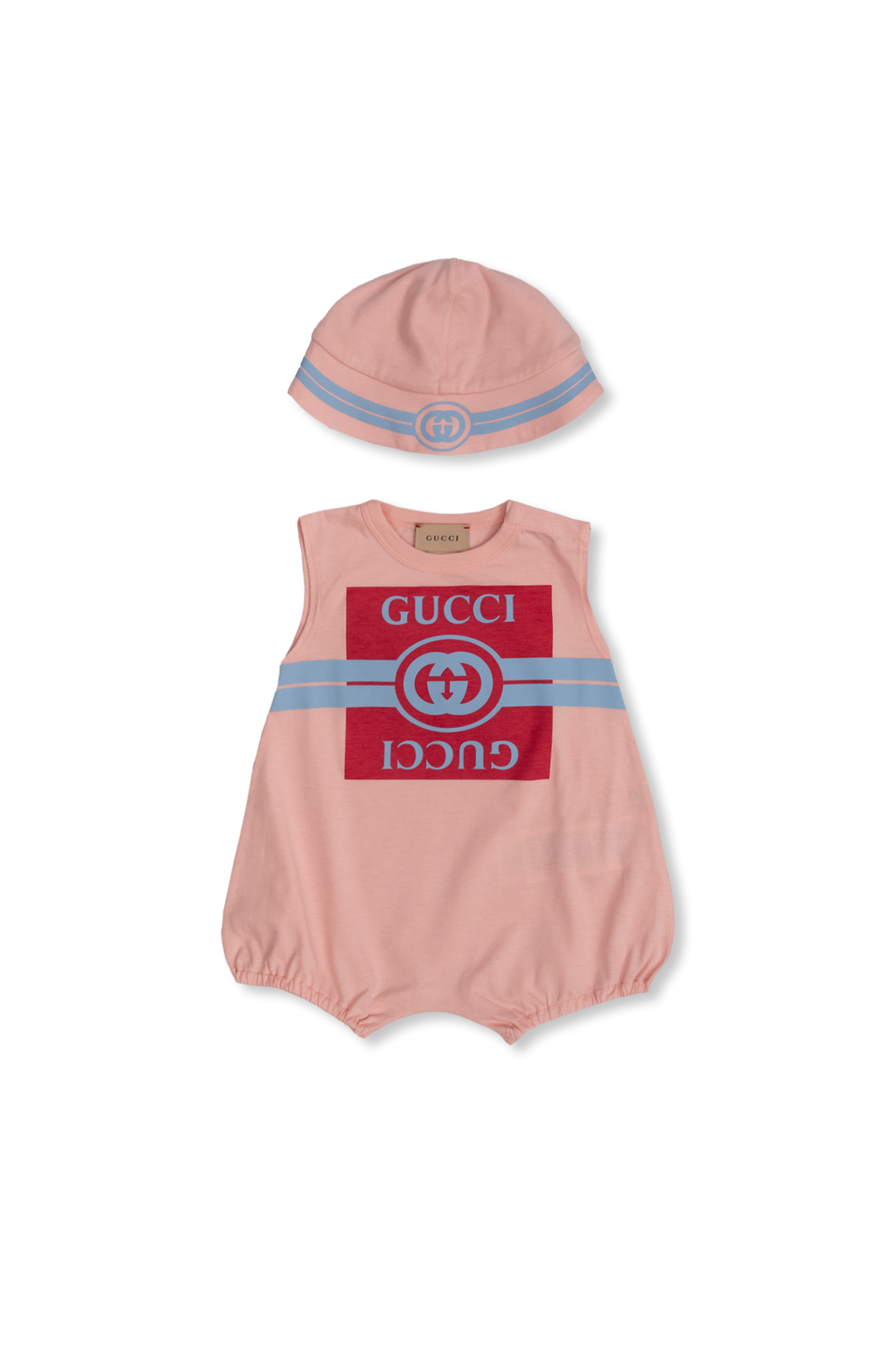 Gucci Kids One-piece & hat set