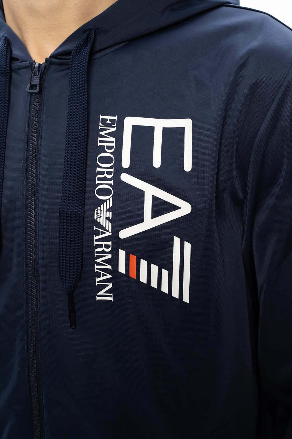 ea7 navy hoodie