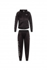 EA7 Emporio Armani BLACK Sweatshirt & sweatpants set
