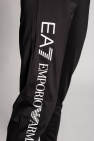 EA7 Emporio Armani BLACK Sweatshirt & sweatpants set