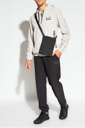 Jacket & sweatpants set od emporio armani grey shirt