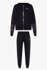 EA7 Emporio Armani BLACK Hoodie & sweatpants set