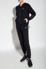 EA7 Emporio Armani BLACK Hoodie & sweatpants set