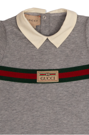Gucci Kids Gucci Pre-Owned Ausgestellte Hose aus 2000 Schwarz