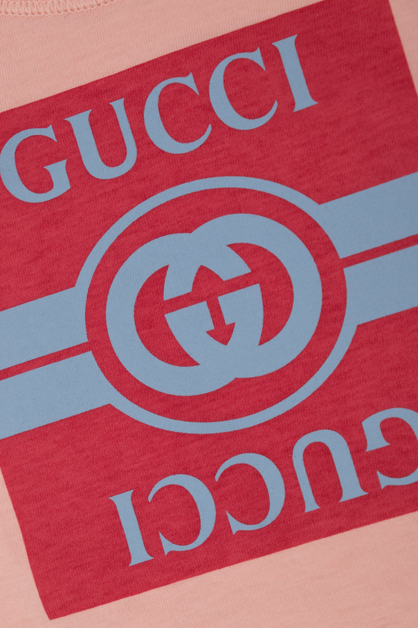 Gucci Kids Pajacyk z logo
