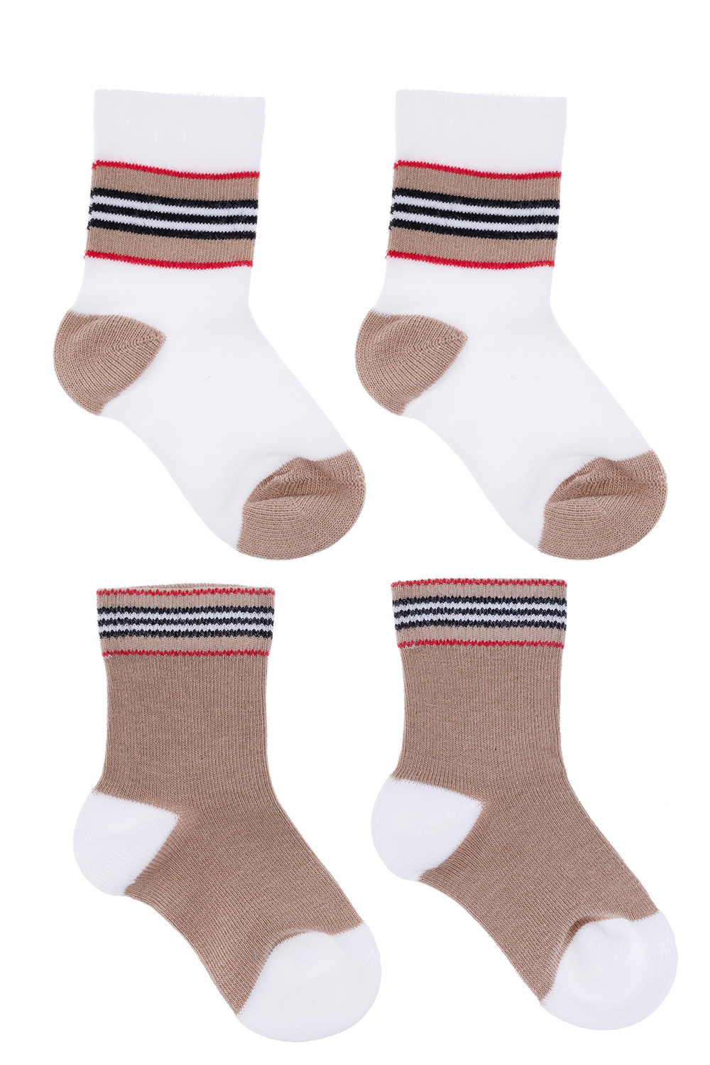 burberry iPhone Kids Socks 2-pack