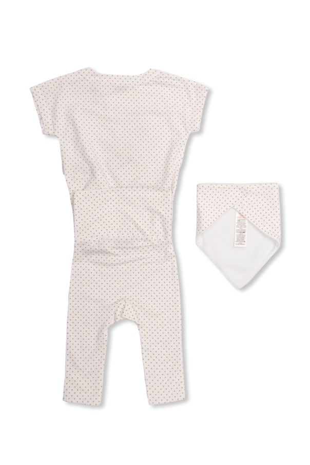 Burberry Kids Baby gift set: bodysuit, pants & bib