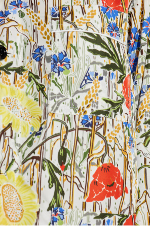 Bottega Veneta Zweiteiliger Pyjama mit Blumenmuster