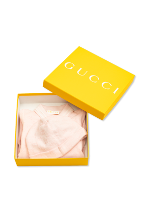 Gucci Kids Baby sleepsuit and hat set