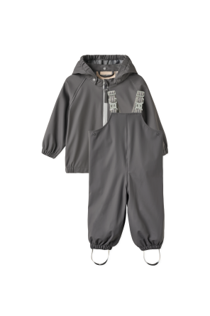 Set: jacket, bib pants