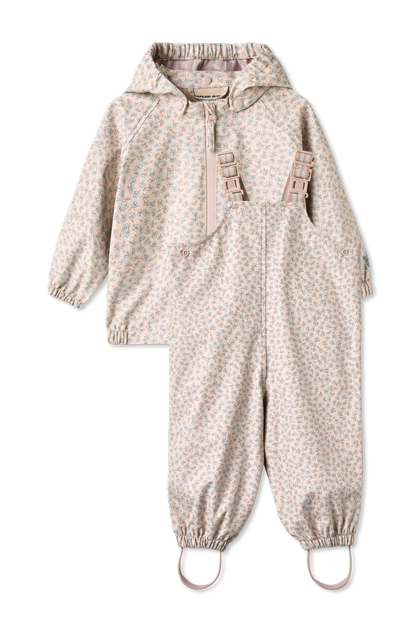 Set: jacket, bib pants od Wheat