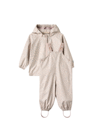 Set: jacket, bib pants