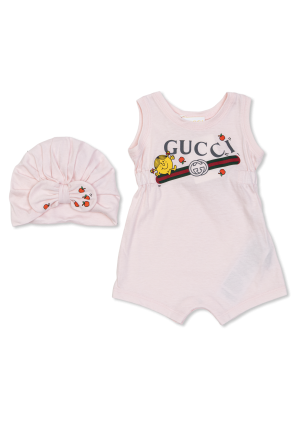 Baby set: romper and hat