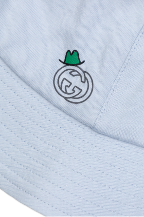 Gucci Kids Conjunto para bebé: peleles y sombrero