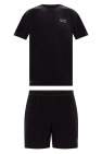 EA7 Emporio Armani BLACK T-shirt & shorts