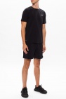 EA7 Emporio Armani BLACK T-shirt & shorts