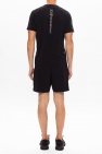 EA7 Emporio Armani BLACK T-shirt & shorts