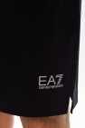 EA7 Emporio Armani BLACK T-shirt & shorts