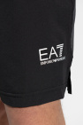EA7 Emporio Armani BLACK Training T-shirt and shorts set