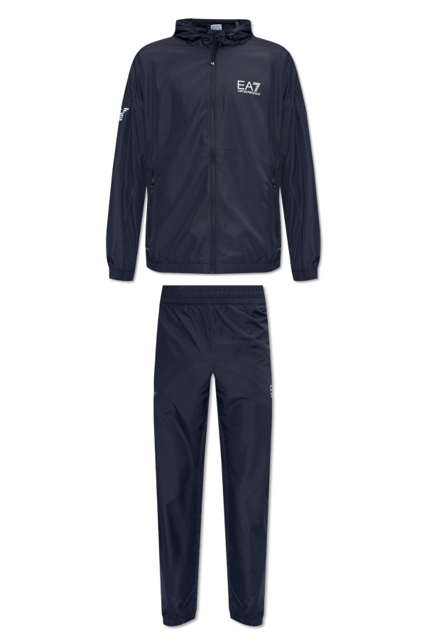 Hooded jacket & trousers set od EA7 Emporio Armani