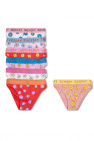 Stella McCartney Kids Printed briefs seven-pack