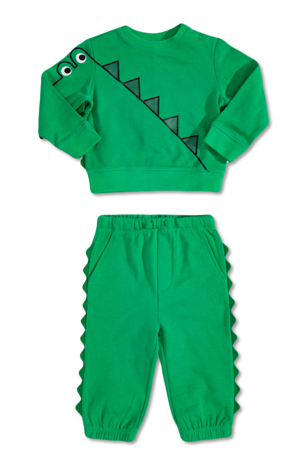 Stella McCartney Kids Sweatsuit with animal motif