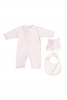 Fendi Kids Fendi White T-shirt For Girl With Orange Bag