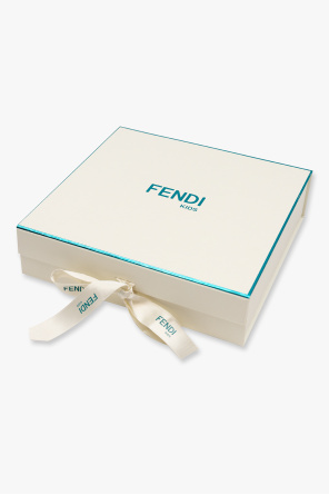 Fendi Kids Babygrow, footwear-accessories hat & bib set