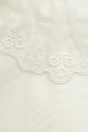 Chloé Kids Velvet dress with top