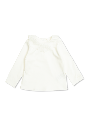 Chloé Kids Velvet dress with top