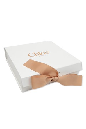 Chloé Kids Conjunto para bebé: pelele, gorro y babero